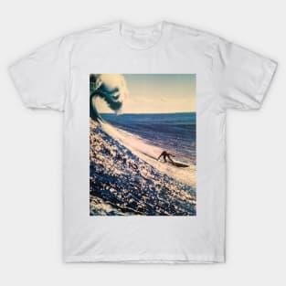 vintage surf poster california T-Shirt